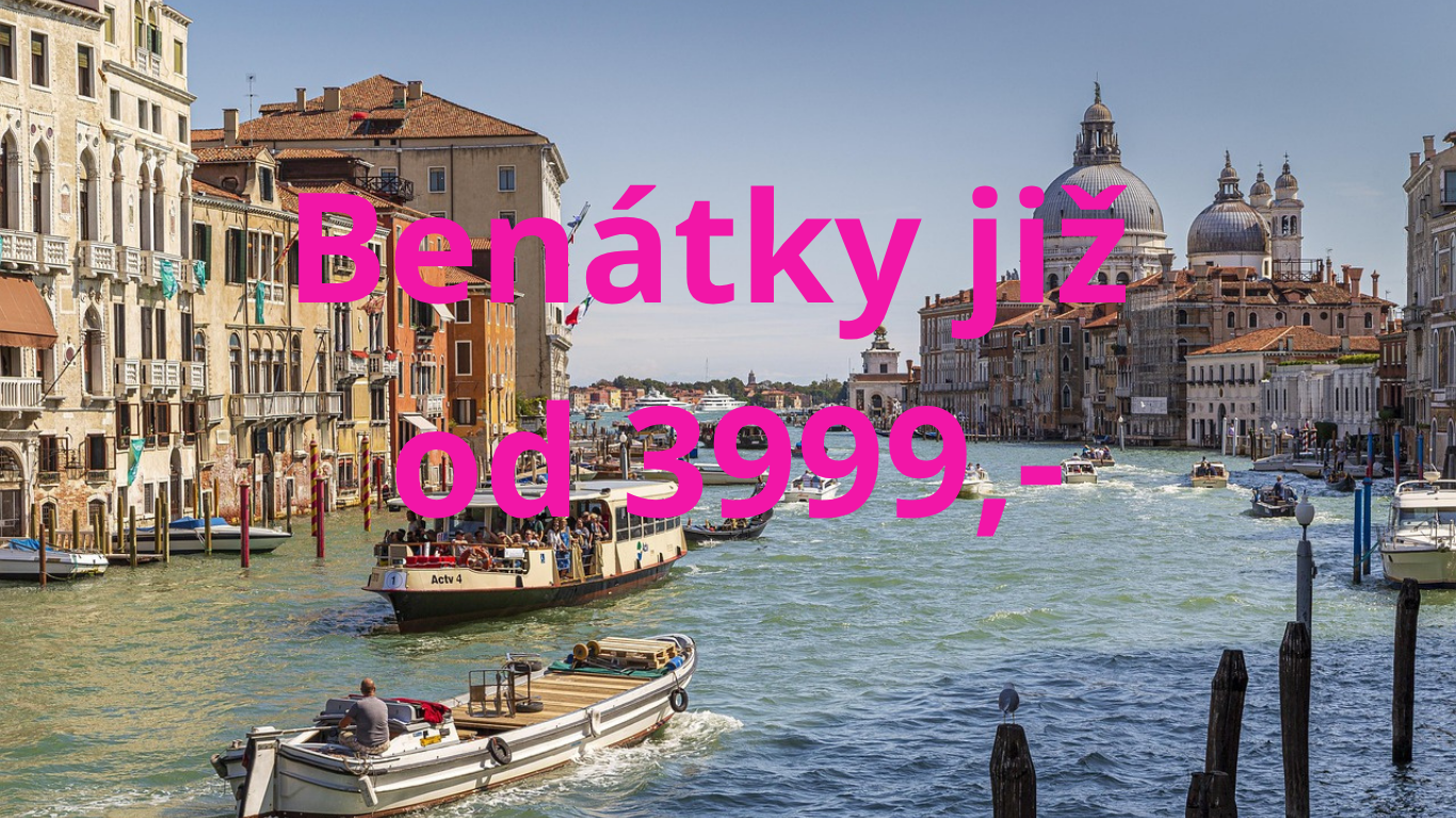 Benátky již od 3999,- (1)