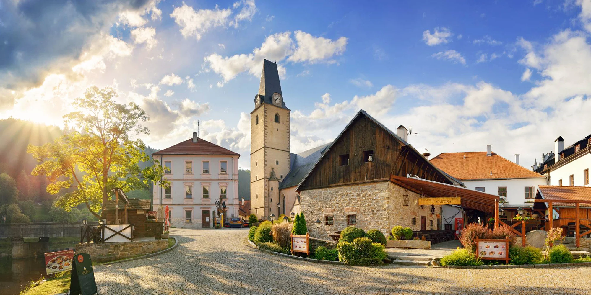 Rožmberk s jídlem, wellness i prohlídkou pivovaru