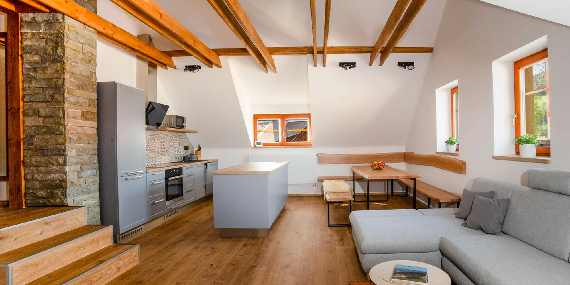 Apartmány ve Velkých Karlovicích až pro 12 osob