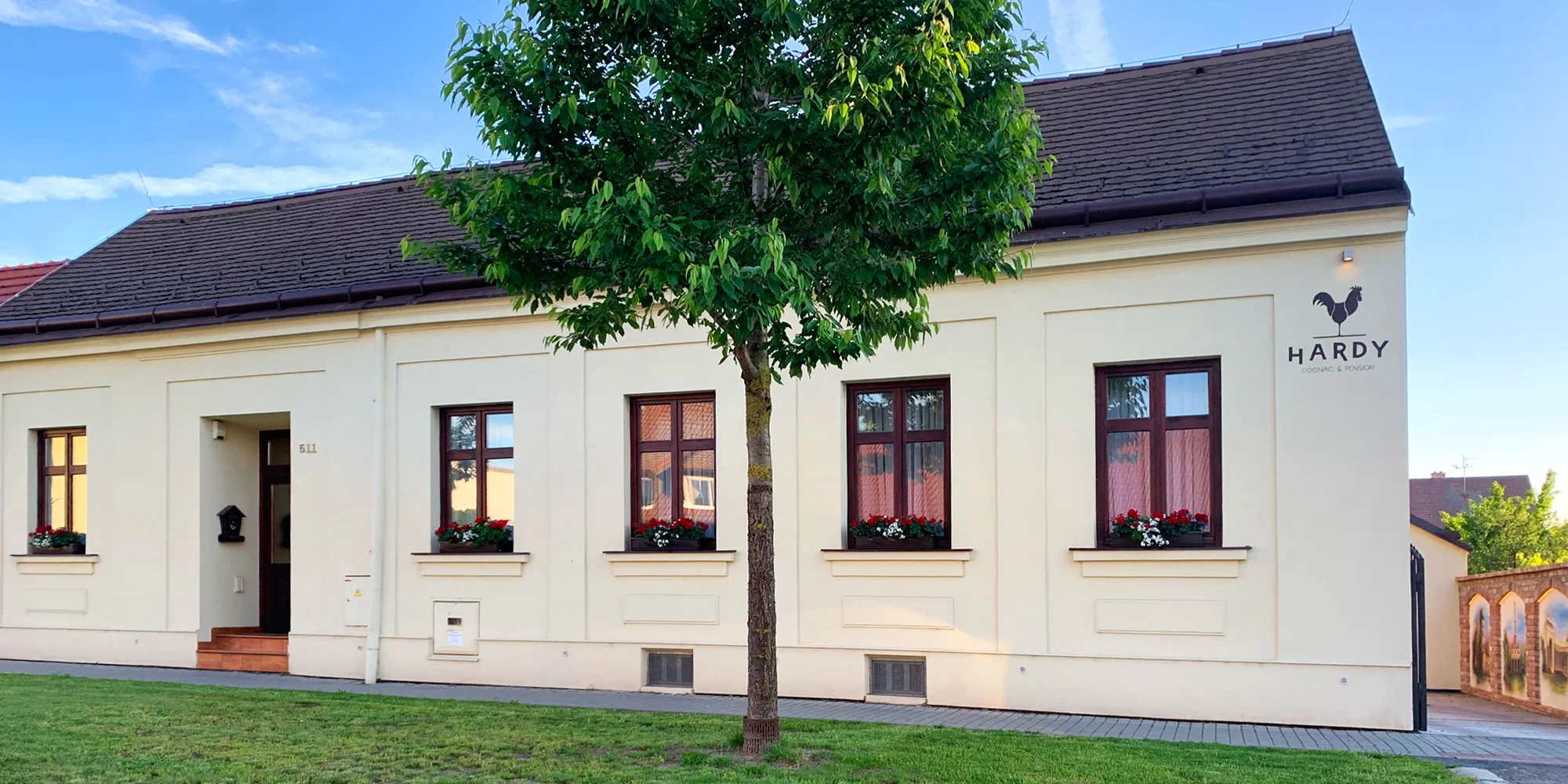 Penzion ve Valticích se snídaní i degustací koňaků