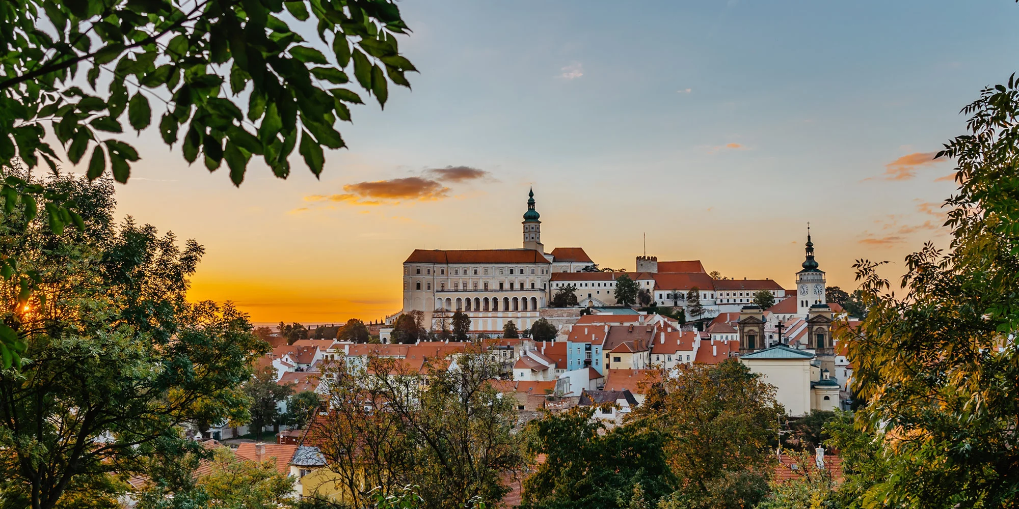 Dovolená v Mikulově: snídaně a koš moravských dobrot