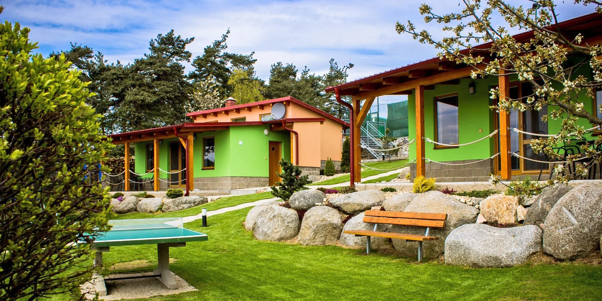 Pobyt v srdci Vysočiny: bungalov s možností wellness