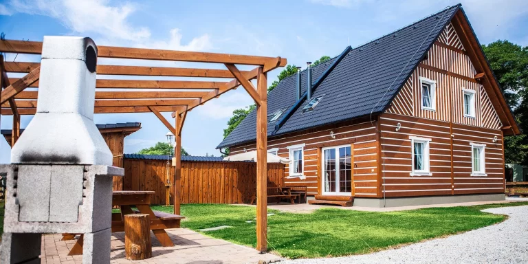 Stylová wellness roubenka na Třeboňsku až pro 8 osob
