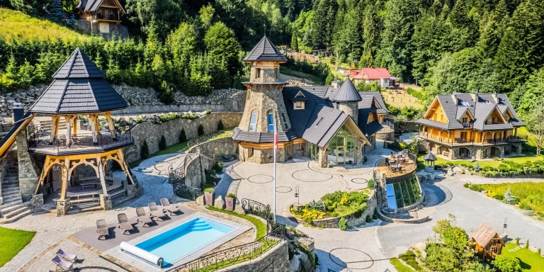 Polské Beskydy: eko hotel s jídlem, vířivkou i saunou