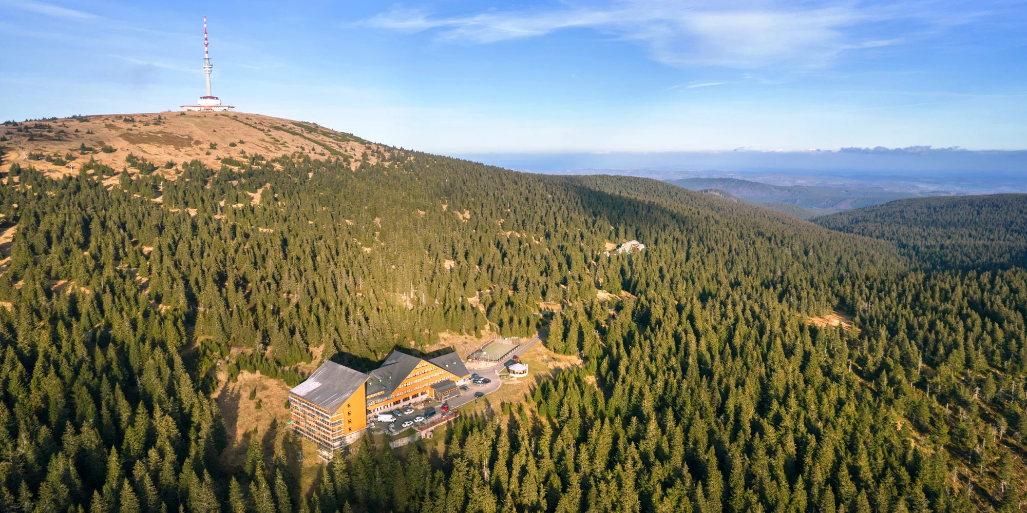 Hotel pod vrcholem Pradědu: jídlo i wellness