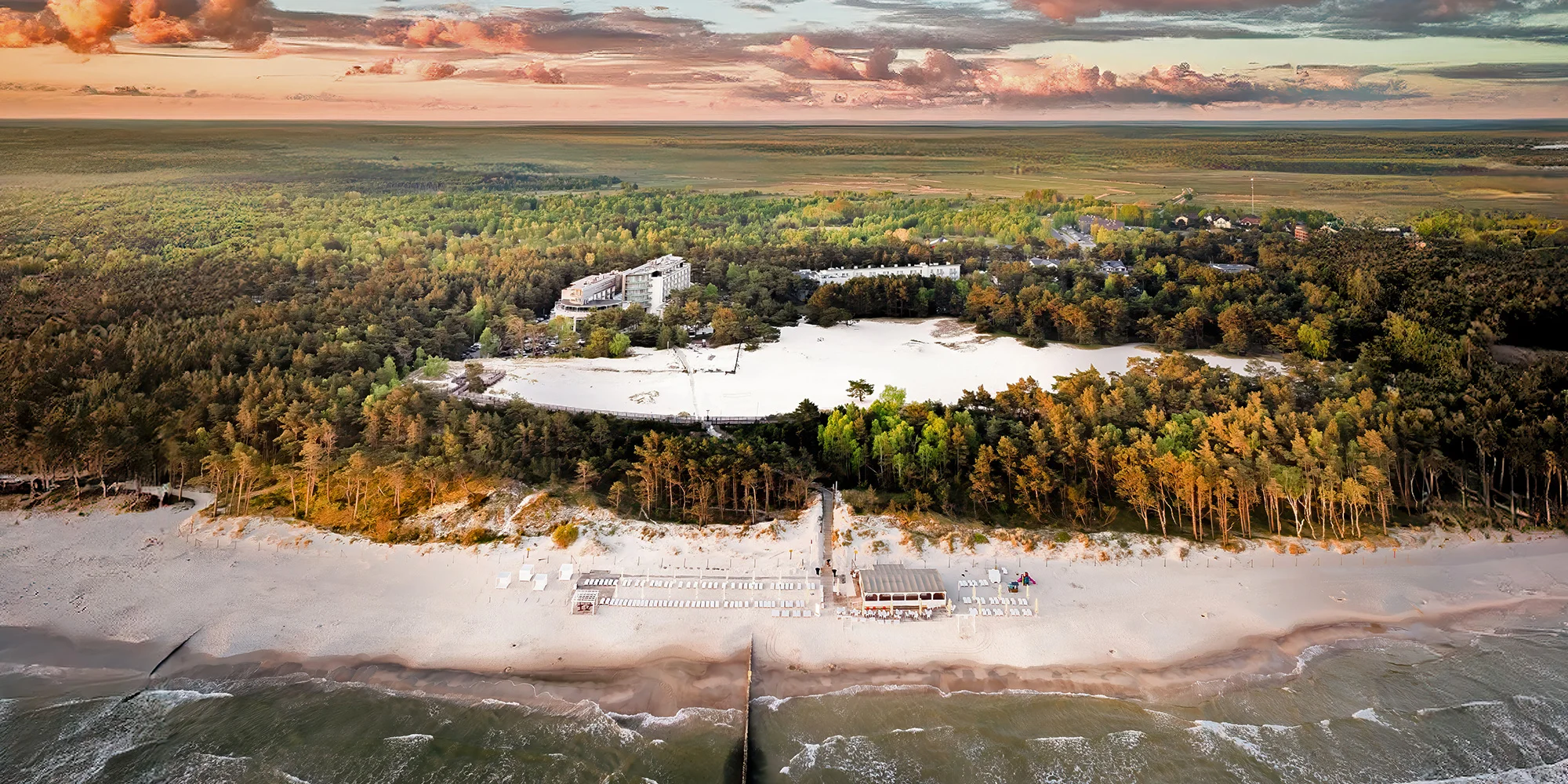 5* hotel u Baltu: polopenze a termální wellness