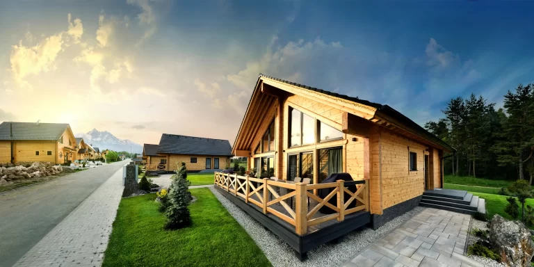 Apartmány v nové srubové chatě ve Velké Lomnici