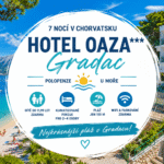 hotel Gradac Chorvatsko